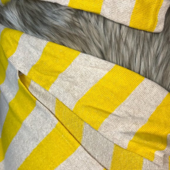 ONLY our stories Yellow Striped Knit Pullover - Picture 7 of 8